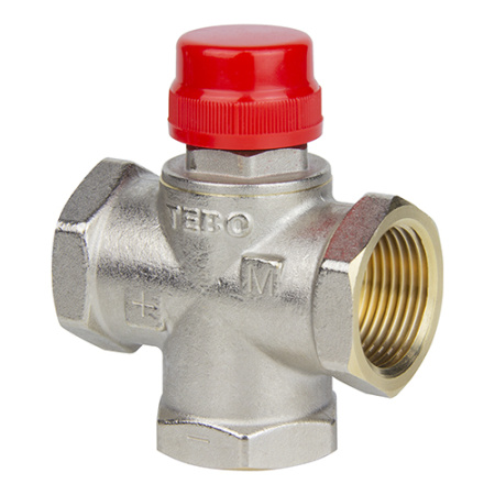 Трехходовой смесительный клапан TEBO (бок. смешивание без полного перекрытия)