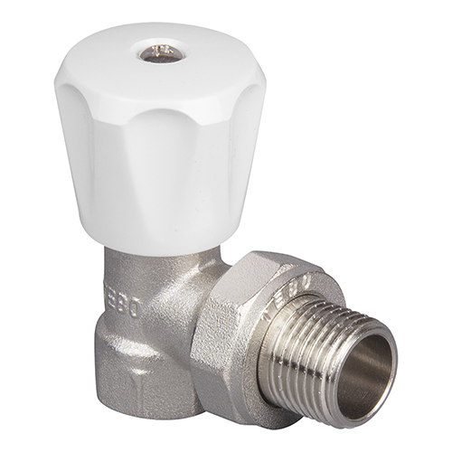 Вентиль TEBO ручной простой угловой ВН/НАР